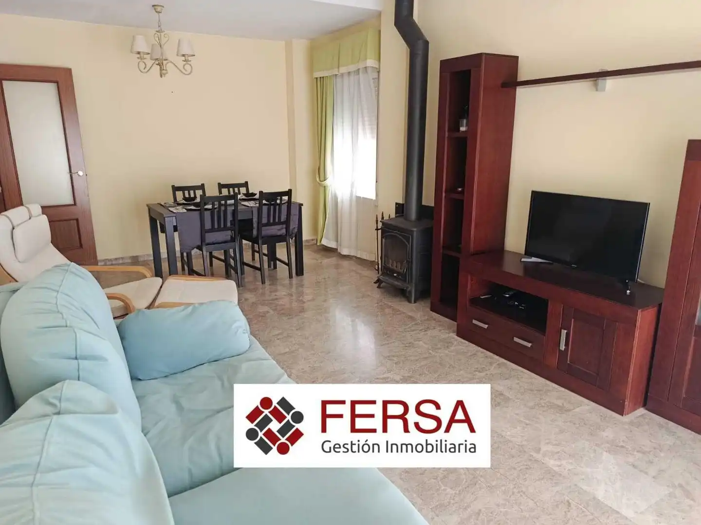 Sala de estar de Casa adosada de alquiler en Jerez de la Frontera