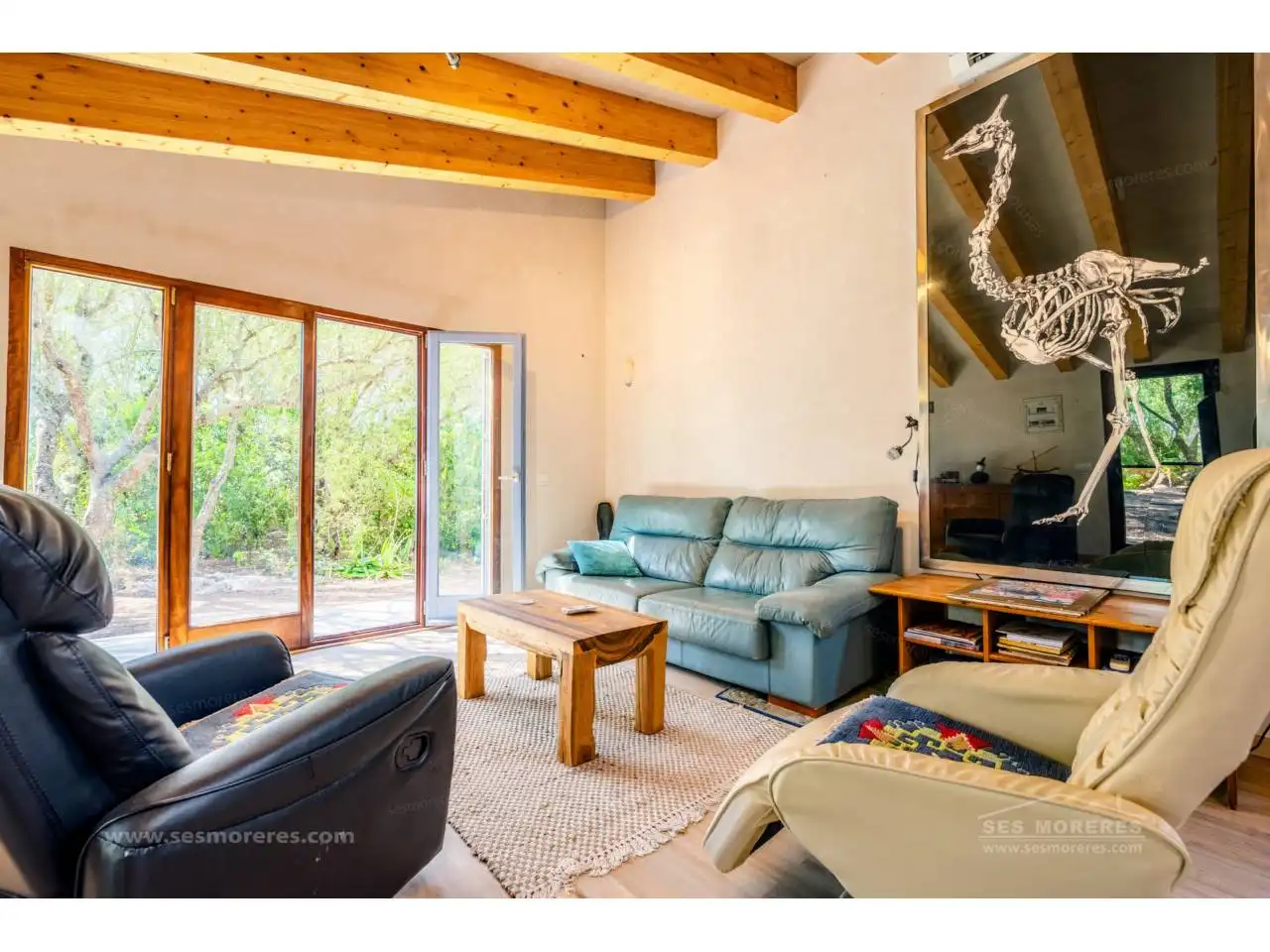 Sala d'estar de Finca rústica en venda en Ciutadella de Menorca amb Calefacció, Jardí privat i Terrassa