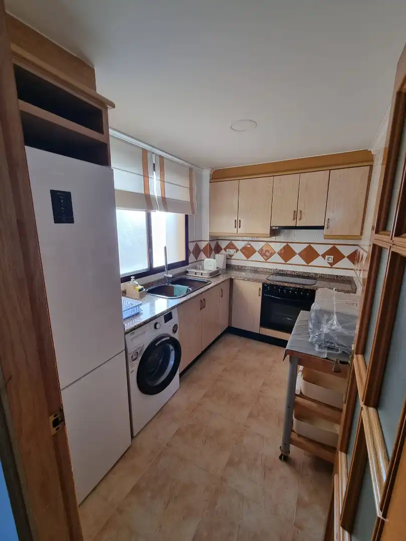 Kitchen of Flat for rent in Sagunto / Sagunt  with Terrace and Furnished