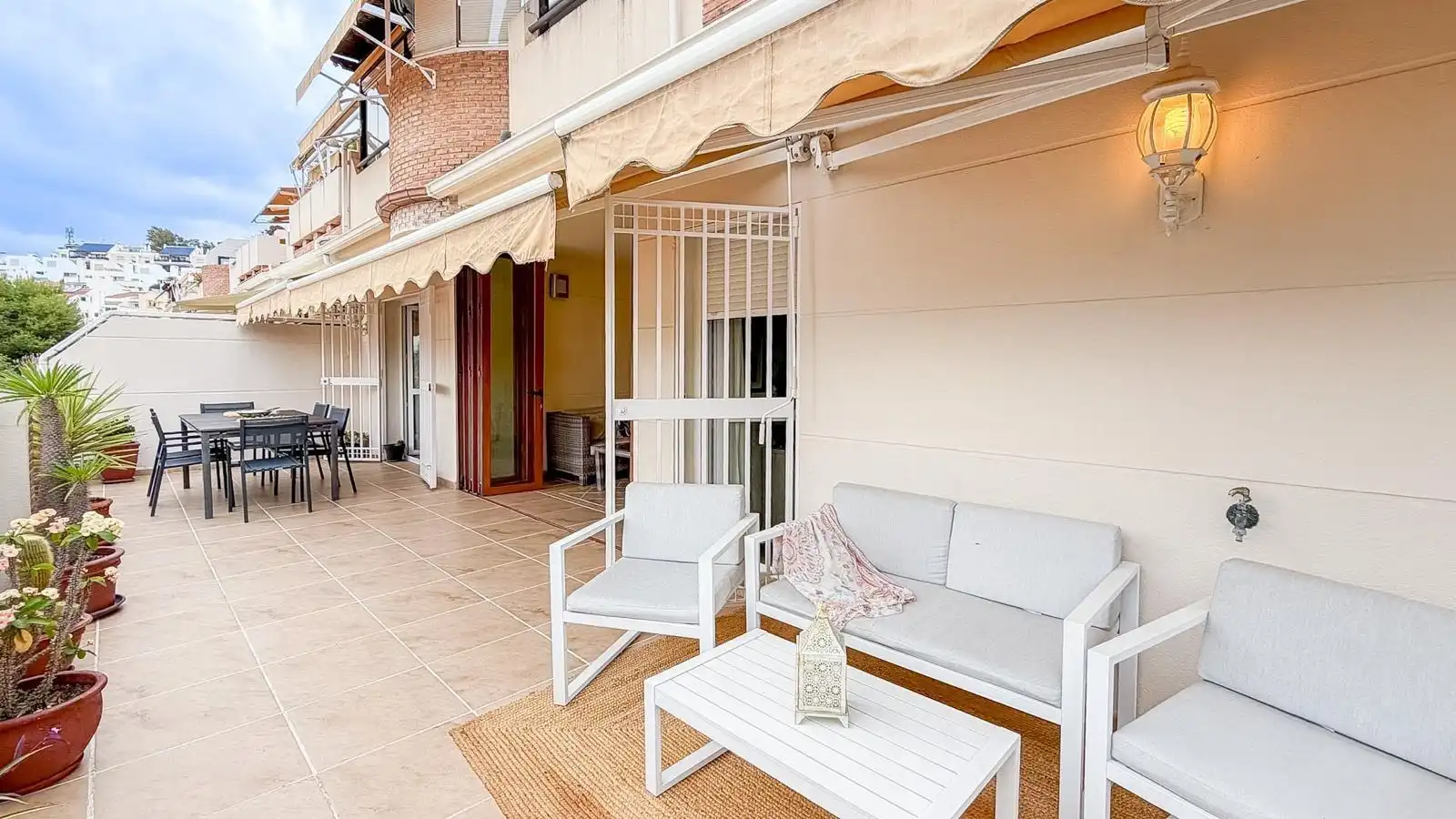 Terrace of Flat for sale in Málaga  with Air Conditioner, Heating and Private garden