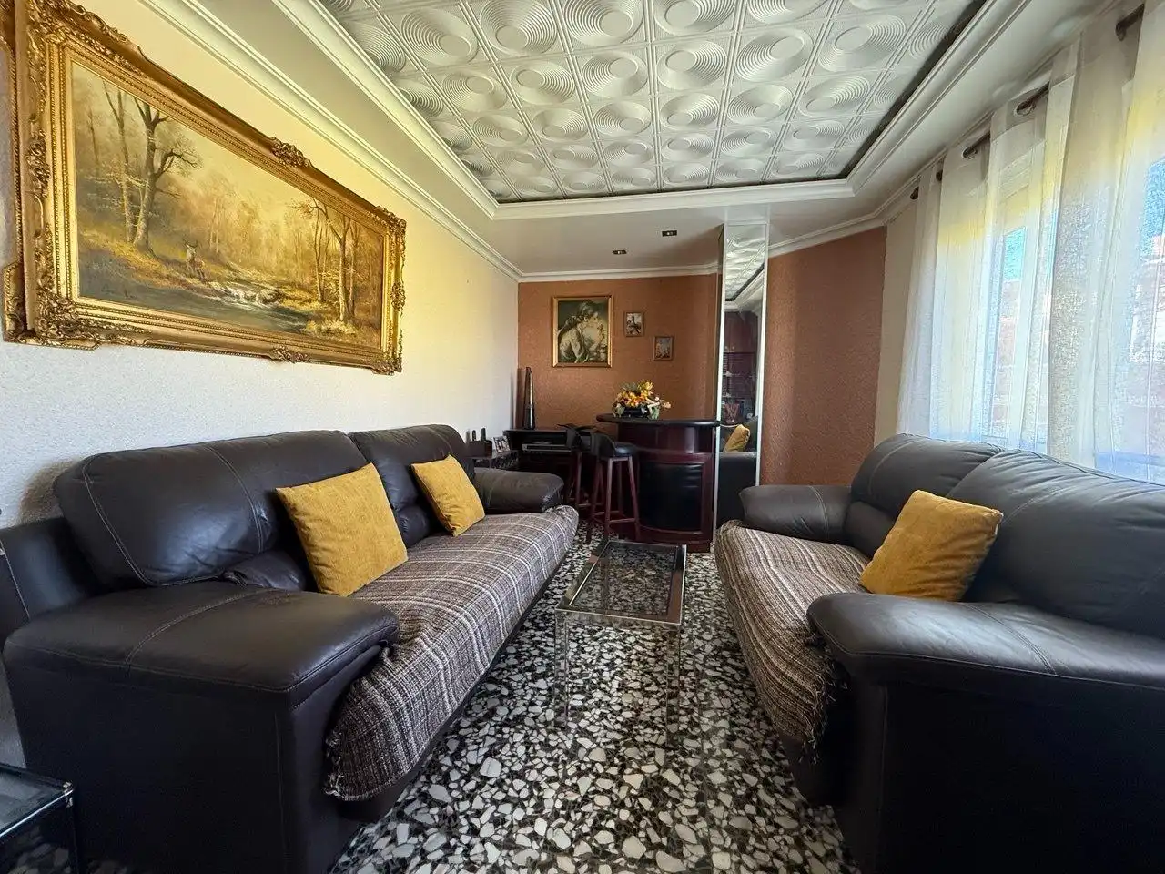 Sala d'estar de Apartament en venda en La Vall d'Uixó amb Aire condicionat i Terrassa