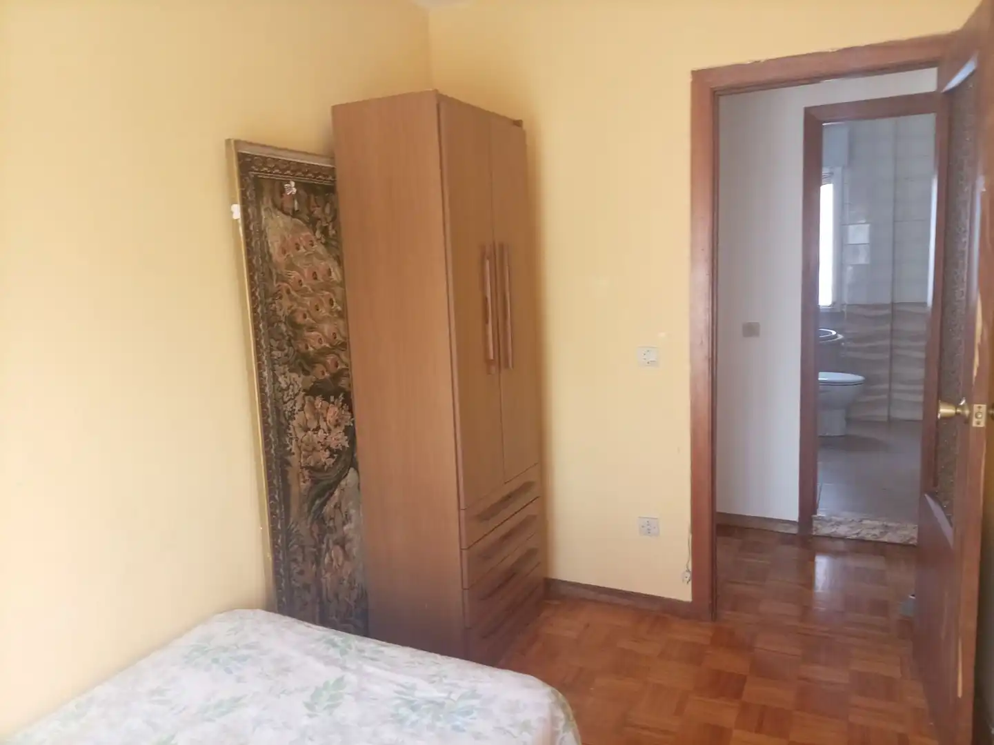 Bedroom of Flat for sale in Gijón   with Heating, Storage room and Swimming Pool