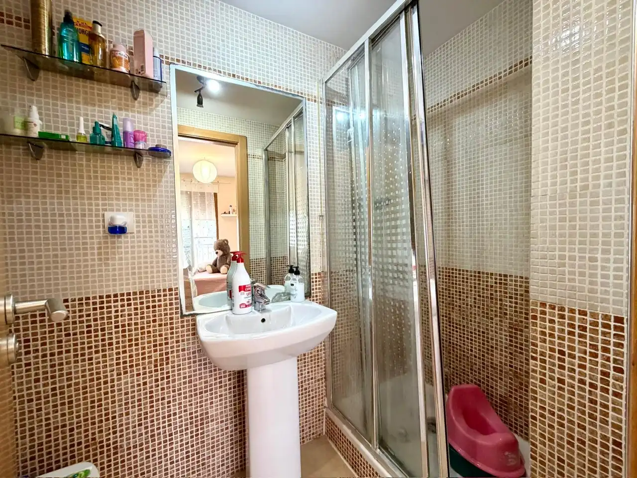 Badezimmer von Wohnung zum Verkauf in Canet d'En Berenguer mit Klimaanlage, Heizung und Ofen