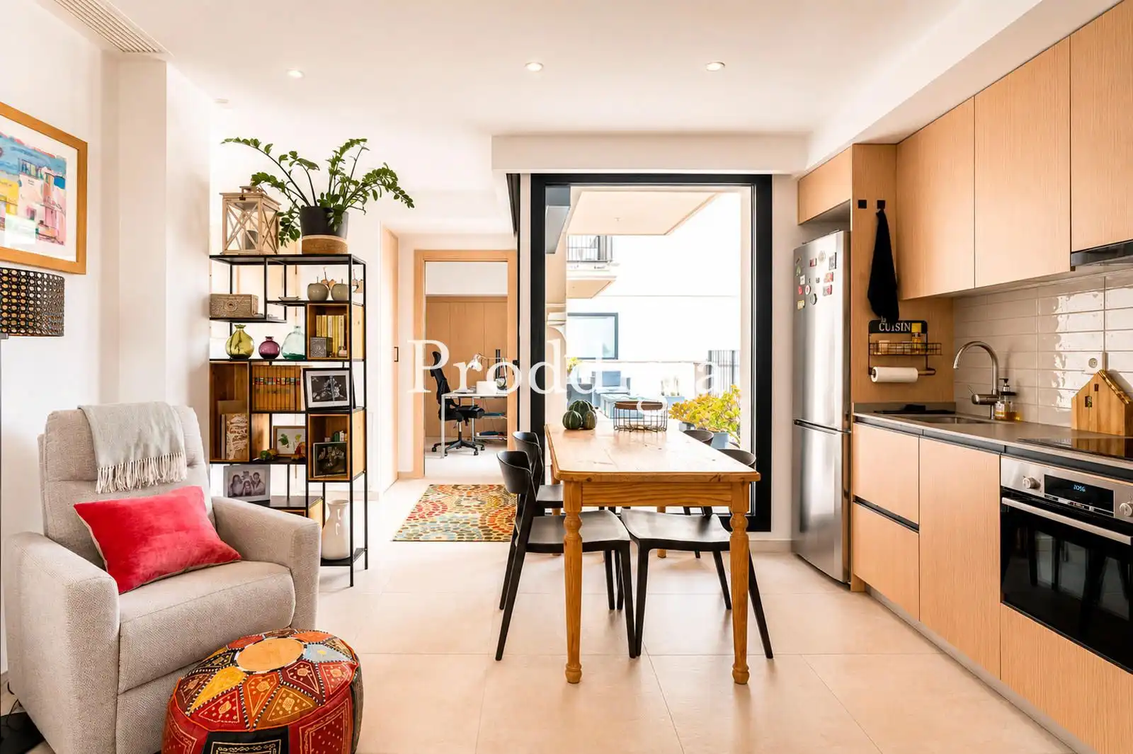 Sala de estar de Piso en venta en Sant Cugat del Vallès con Aire acondicionado, Calefacción y Terraza