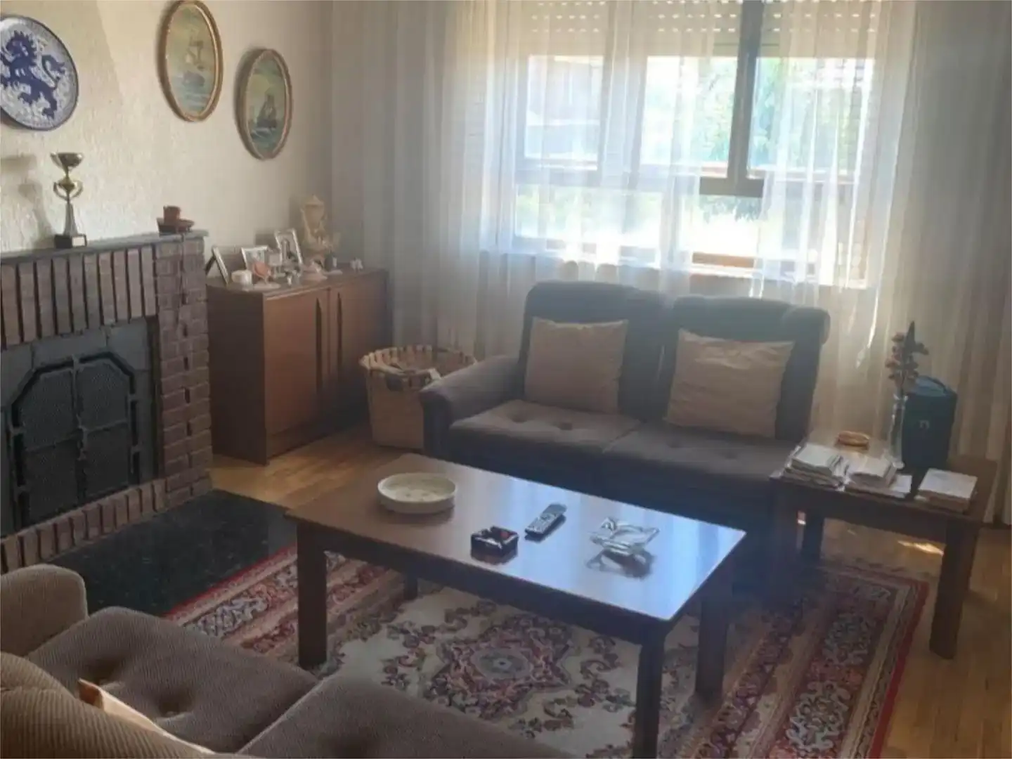 Sala d'estar de Pis en venda en Villadangos del Páramo amb Jardí privat, Parquet i Traster