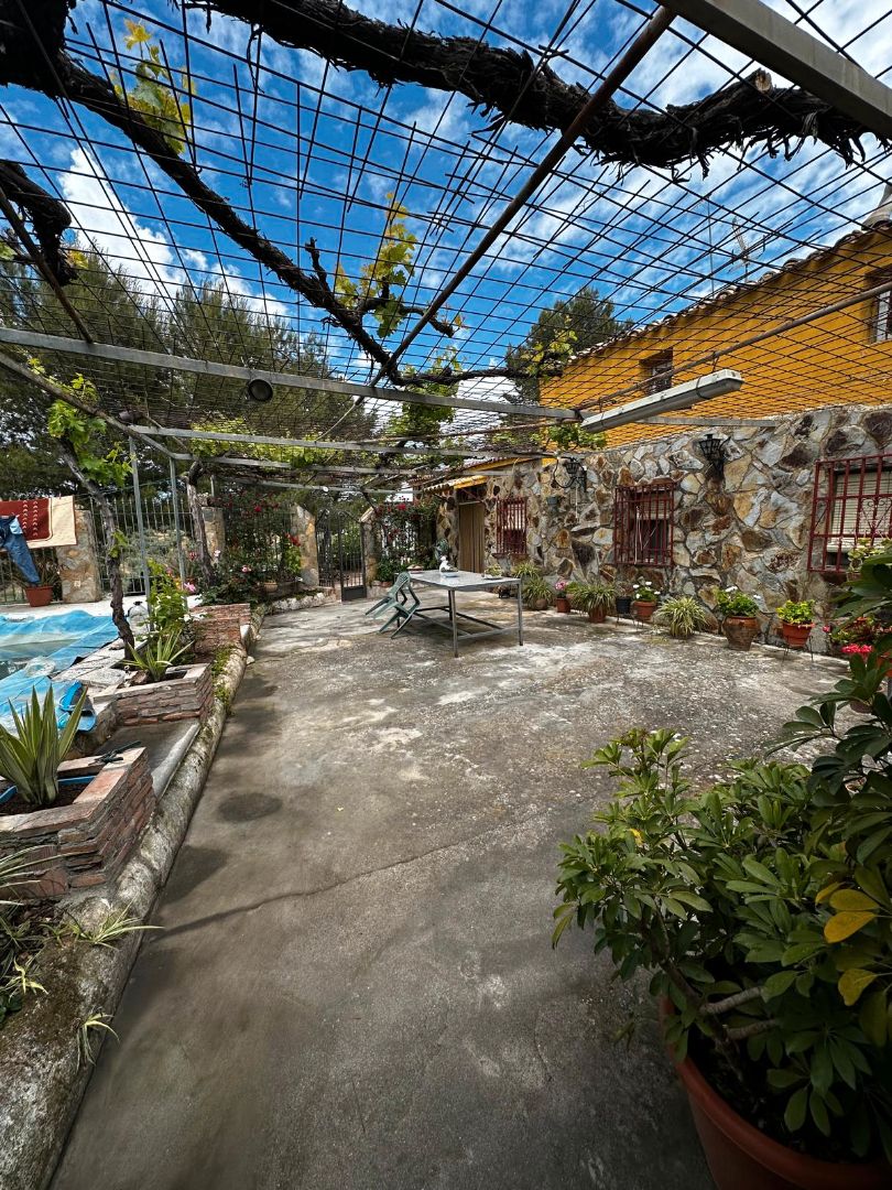 Garden of Country house to rent in Fuensanta de Martos  with Air Conditioner, Private garden and Swimming Pool