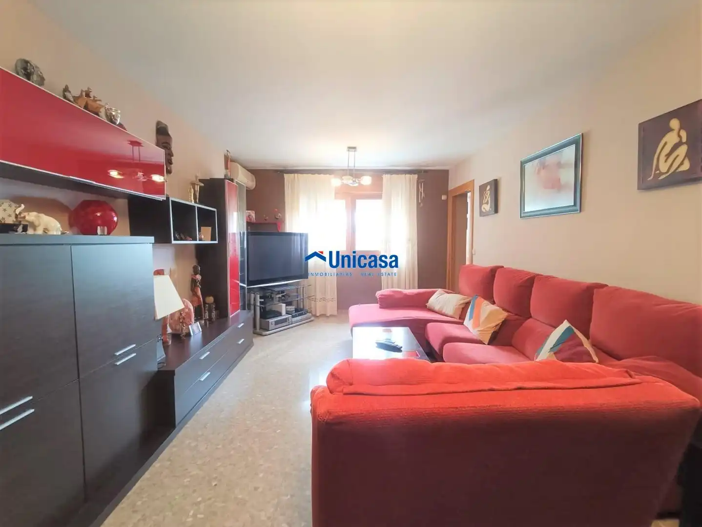 Sala de estar de Piso en venta en Málaga con Aire acondicionado, Terraza y Amueblado