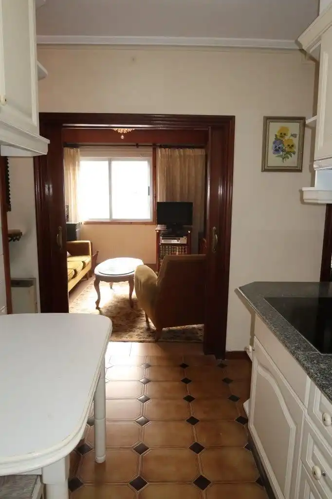 Living room of Flat for sale in A Coruña Capital   with Heating and Parquet flooring