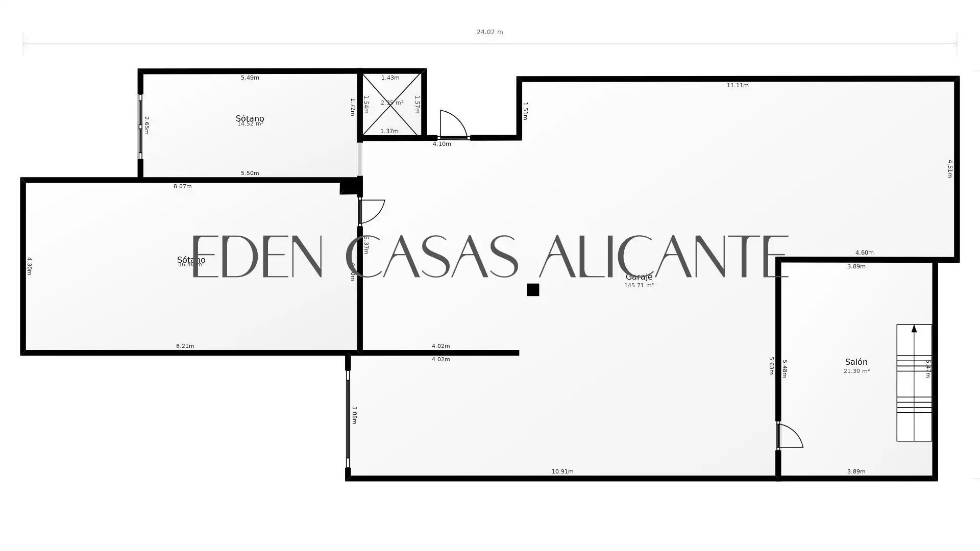Casa adosada en venda en San Vicente del Raspeig / Sant Vicent del Raspeig amb Aire condicionat, Jardí privat i Parquet