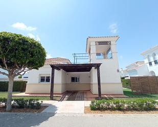 Vista exterior de Casa o xalet en venda en Torre-Pacheco amb Aire condicionat, Terrassa i Piscina