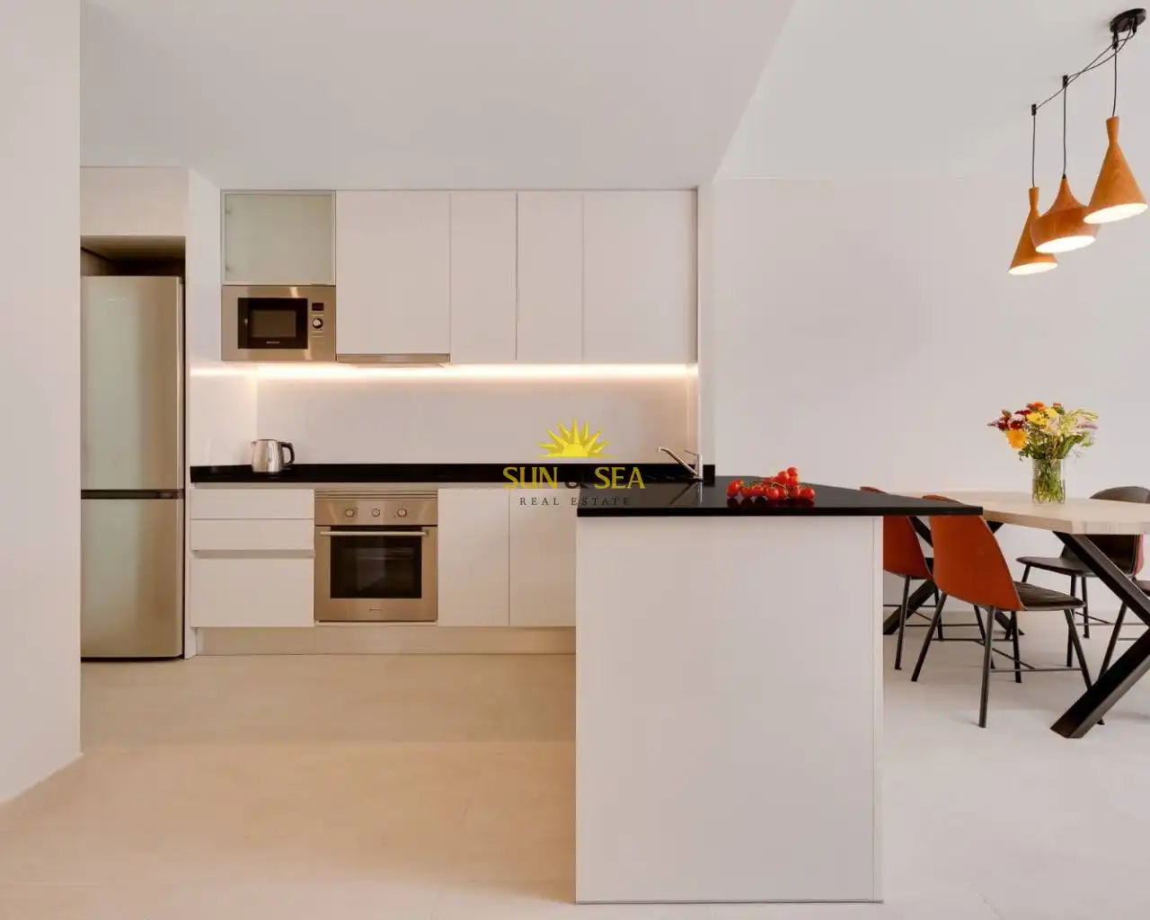 Cocina de Ático de alquiler en Orihuela con Aire acondicionado, Calefacción y Terraza