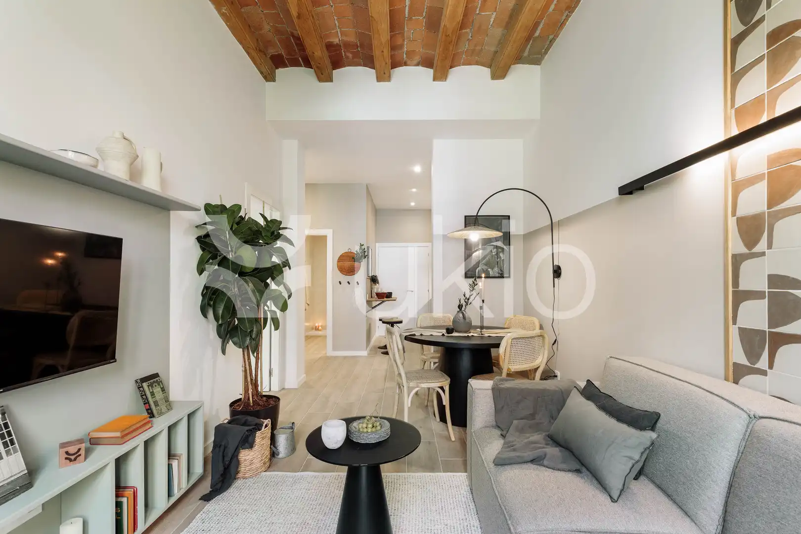 Apartamento con terraza en alquiler en Carrer de Floridablanca, imagen 14