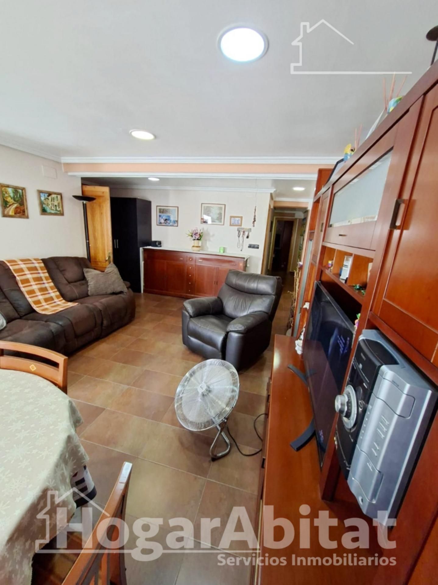 Sala de estar de Piso en venta en Godella con Aire acondicionado, Calefacción y Balcón