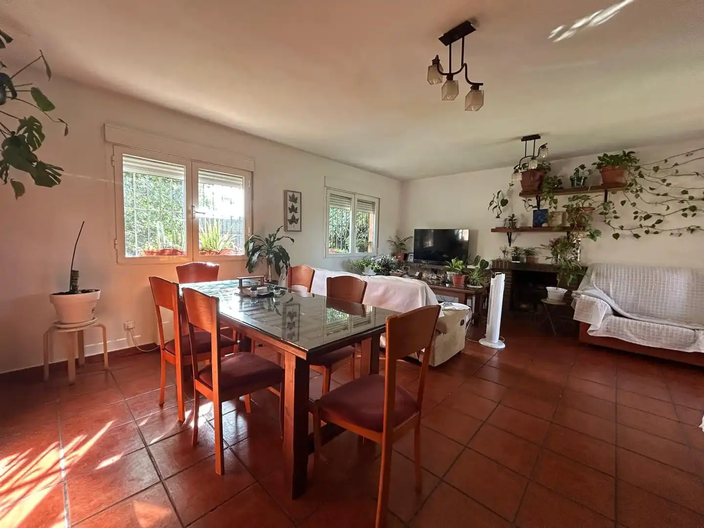 Comedor de Casa o chalet en venta en San Román de los Montes con Calefacción, Jardín privado y Piscina