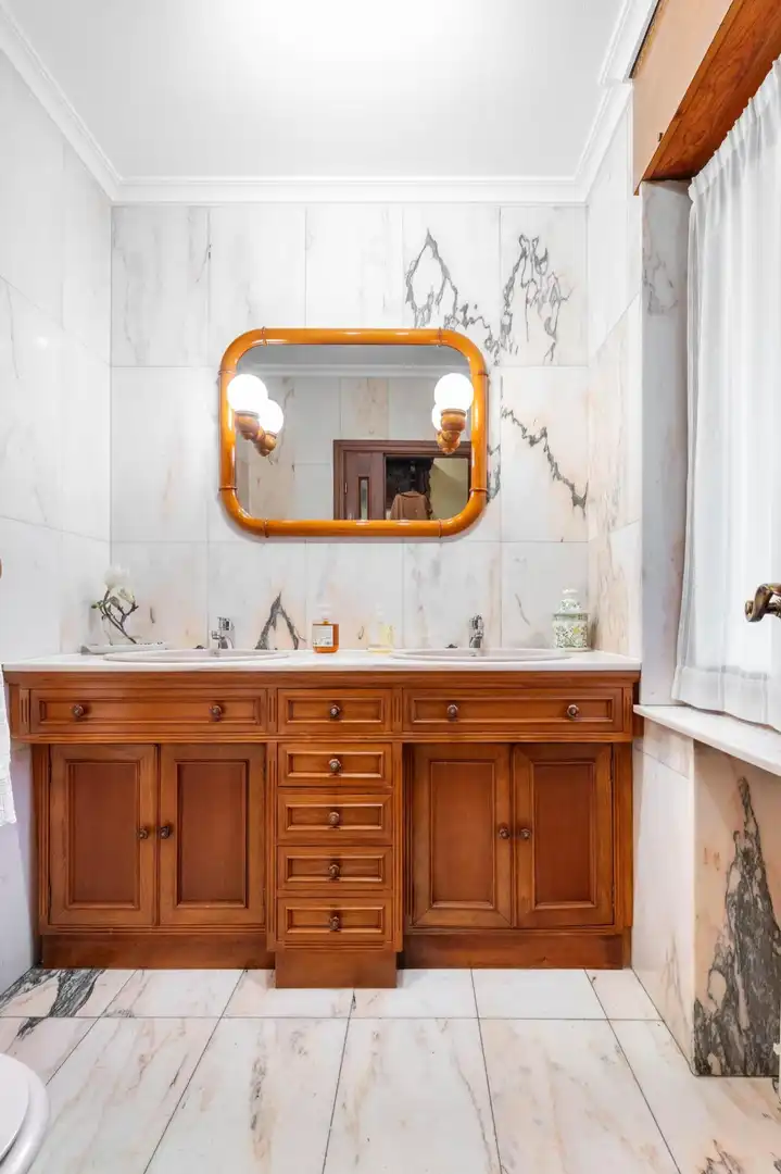 Baño de Casa o chalet en venta en Siero con Calefacción, Jardín privado y Parquet