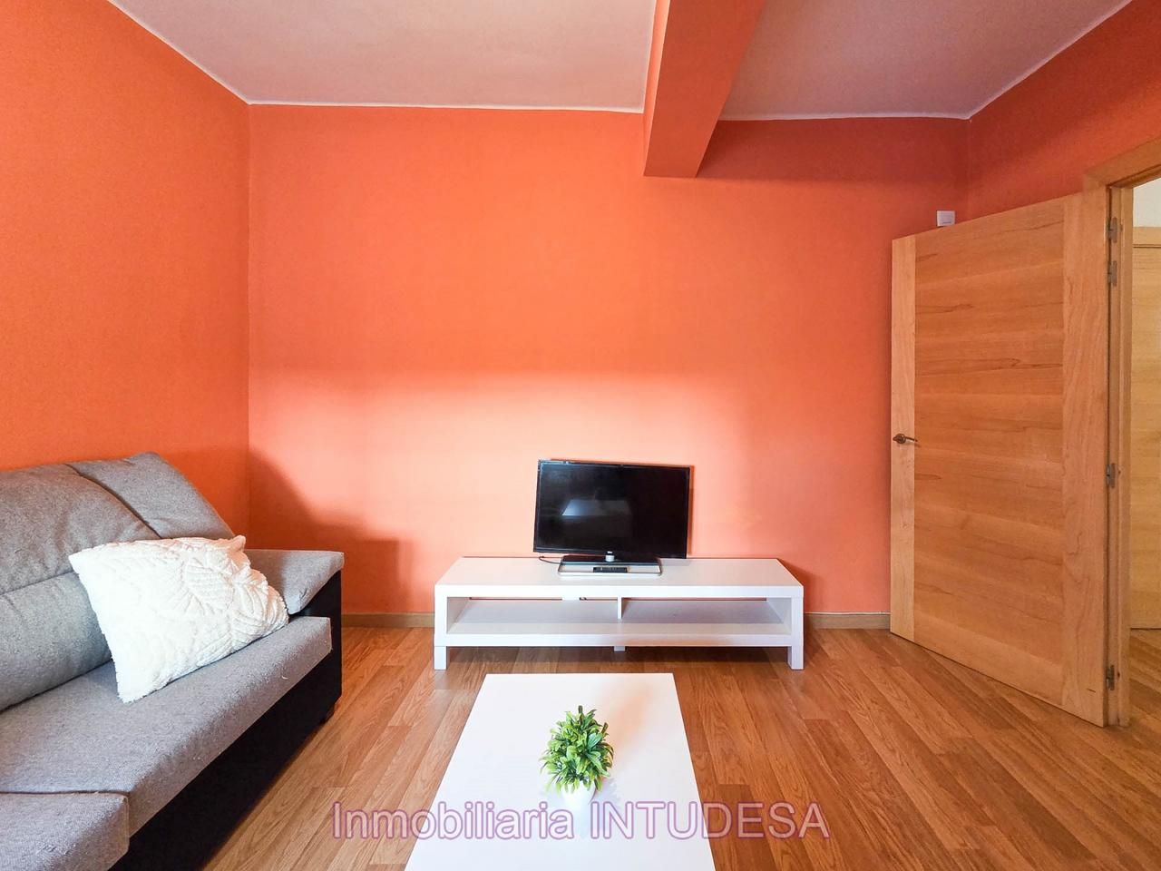 Living room of Flat for sale in Tudela  with Heating and Furnished