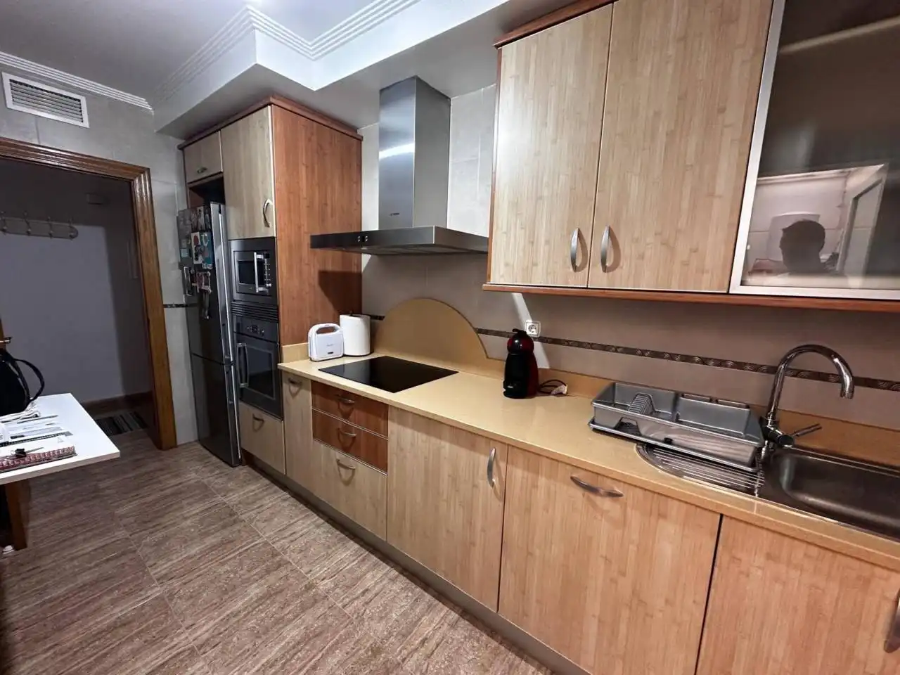 Küche von Wohnung zum Verkauf in Las Torres de Cotillas mit Klimaanlage, Abstellraum und Möbliert