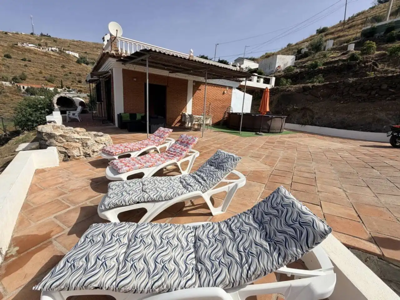 Terrace of Houses for rent in Almuñécar  with Private garden, Terrace and Swimming Pool