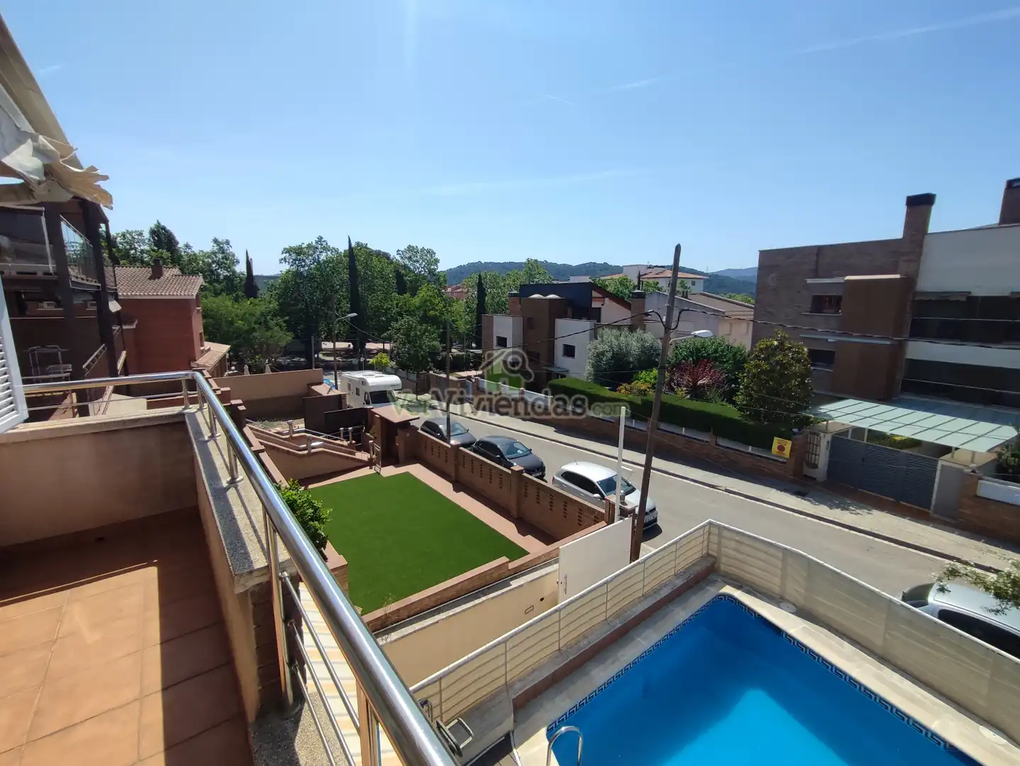 Terrassa de Casa o xalet en venda en Cerdanyola del Vallès amb Aire condicionat, Calefacció i Jardí privat