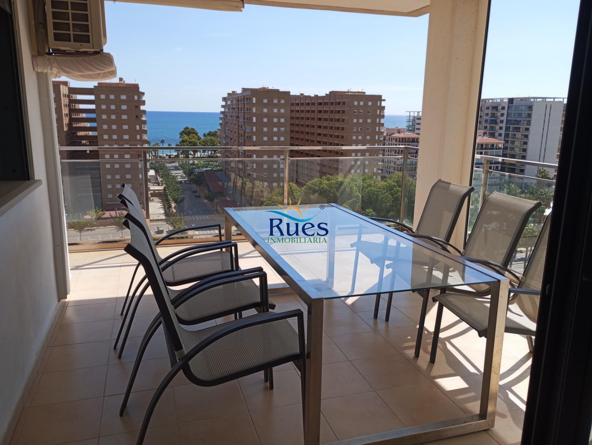 Terrace of Flat for sale in Oropesa del Mar / Orpesa  with Air Conditioner, Private garden and Terrace