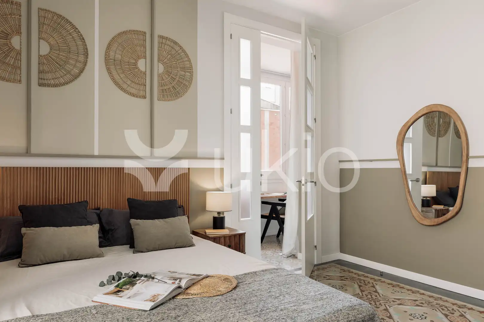 Bedroom of Apartments for rent in Barcelona  with Air Conditioner, Heating and Furnished