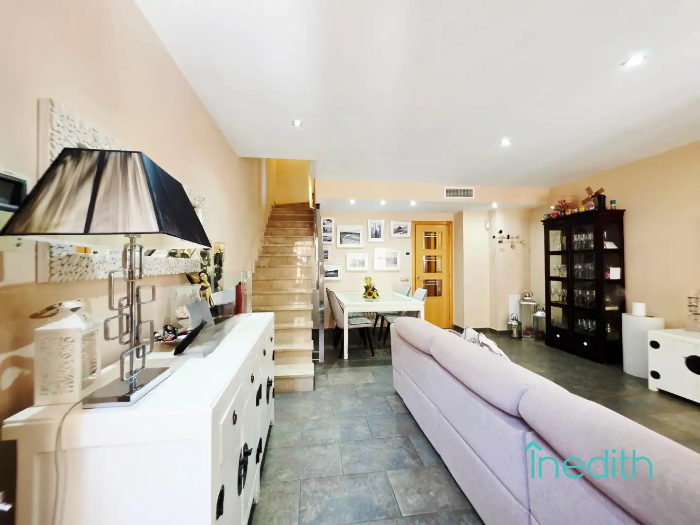 Living room of Houses for sale in Cubelles  with Air Conditioner, Heating and Private garden