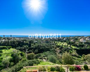 Exterior view of Single-family semi-detached for sale in Marbella  with Air Conditioner, Private garden and Terrace