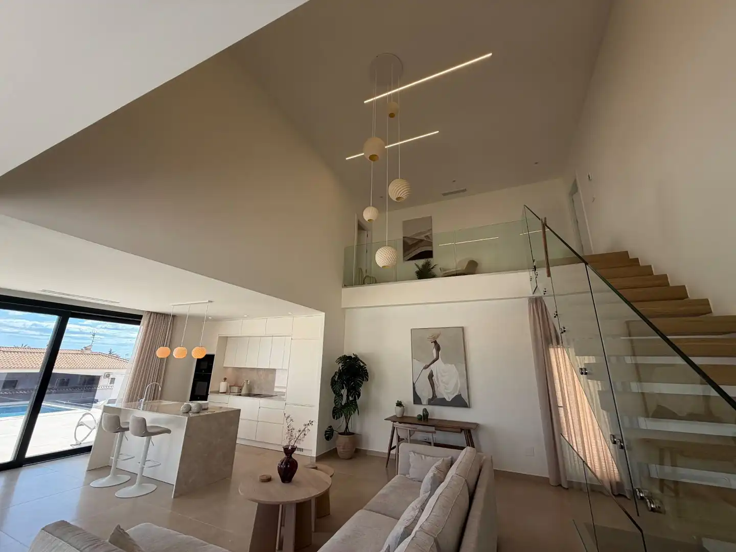 Sala de estar de Casa o chalet en venta en Rojales con Aire acondicionado, Trastero y Piscina