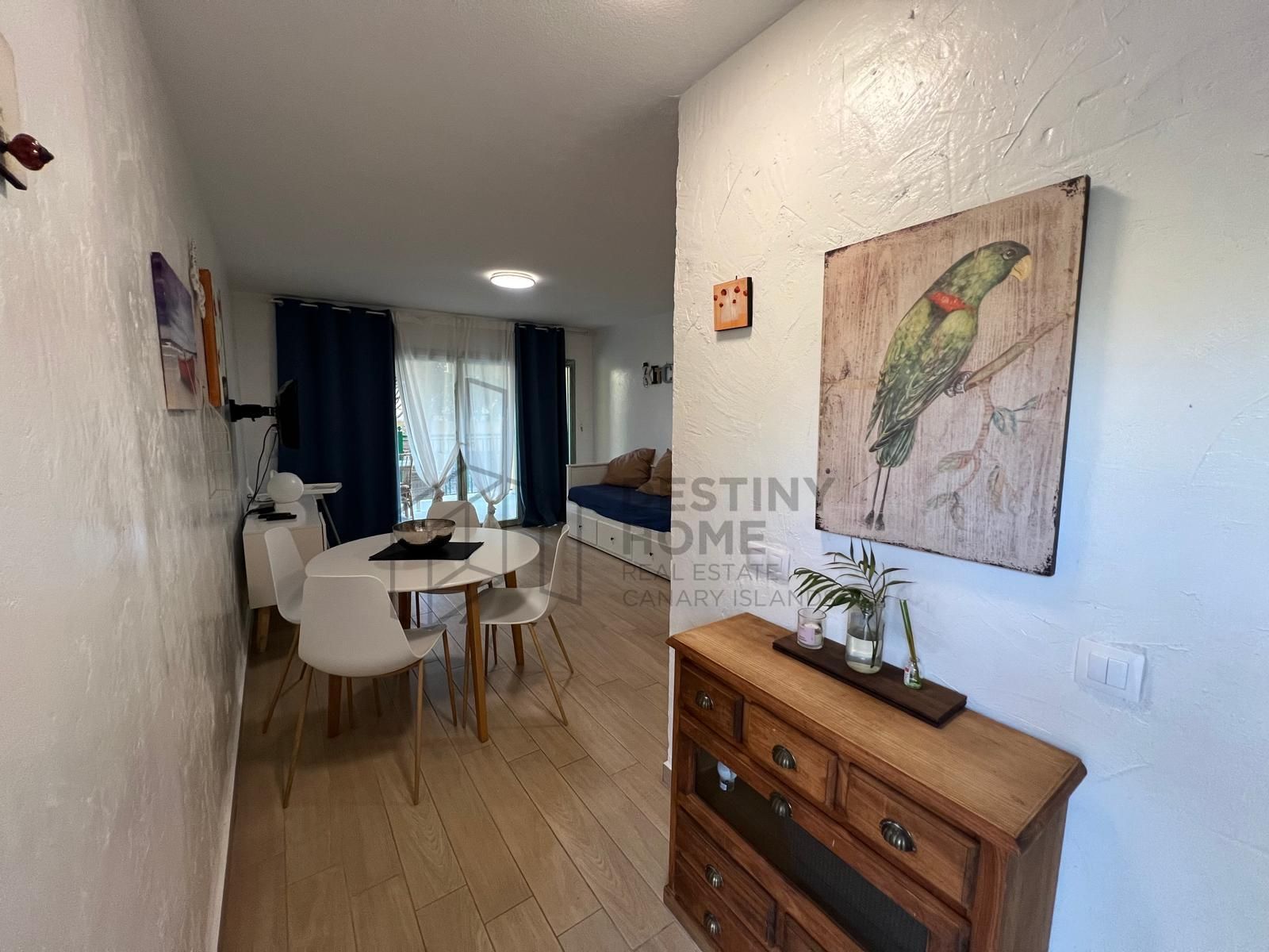 Dormitori de Apartament en venda en La Oliva amb Terrassa, Moblat i Piscina comunitària