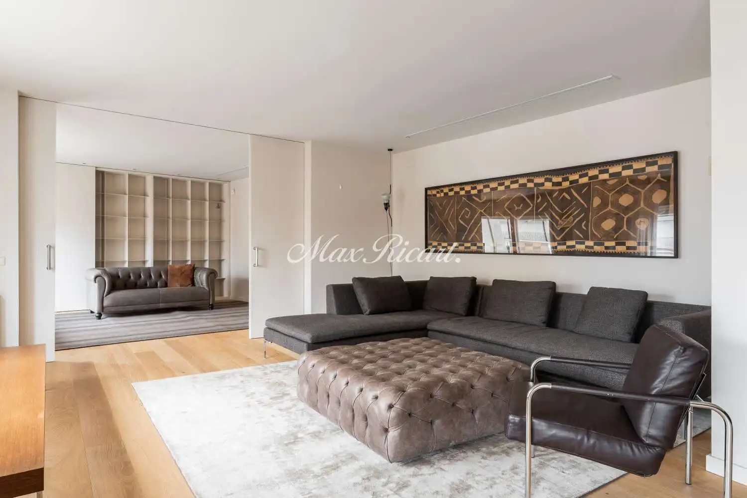 Sala d'estar de Àtic de lloguer en Barcelona amb Aire condicionat, Calefacció i Terrassa