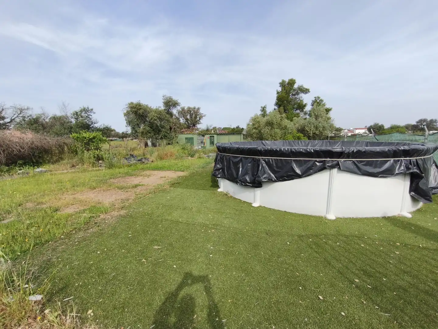 Garden of Houses for sale in Badajoz  with Air Conditioner, Heating and Storage room