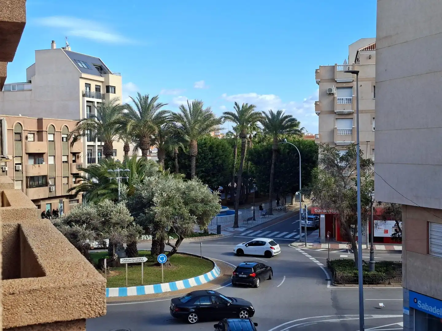 Exterior view of Flat for sale in Roquetas de Mar  with Balcony