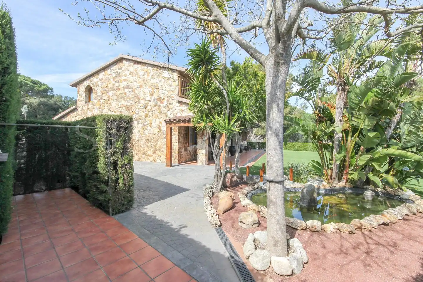 Jardí de Casa o xalet en venda en Argentona amb Aire condicionat, Calefacció i Jardí privat
