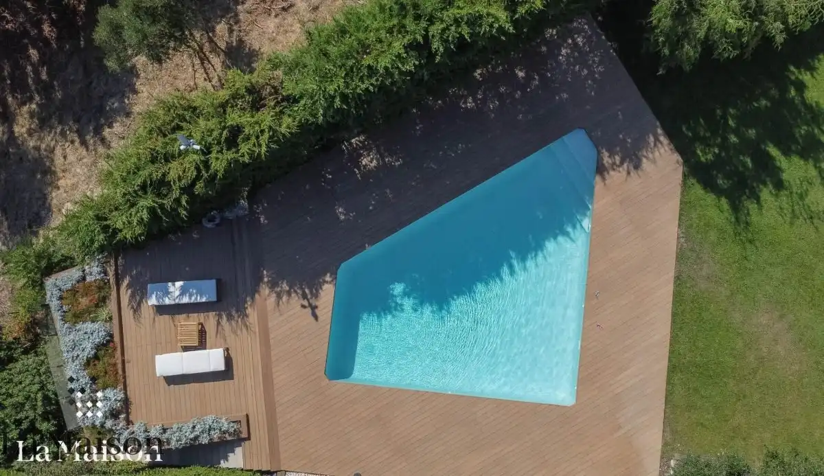 Piscina de Casa o xalet en venda en Sant Andreu de Llavaneres amb Aire condicionat, Calefacció i Jardí privat