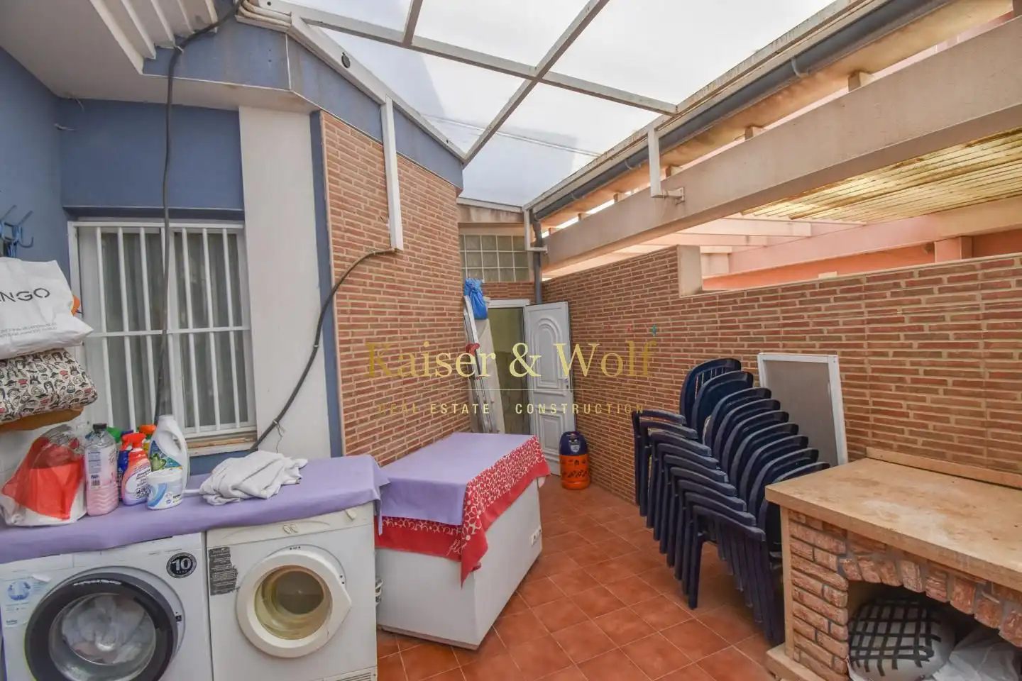 Terraza de Casa o chalet en venta en Santa Pola con Aire acondicionado, Jardín privado y Terraza