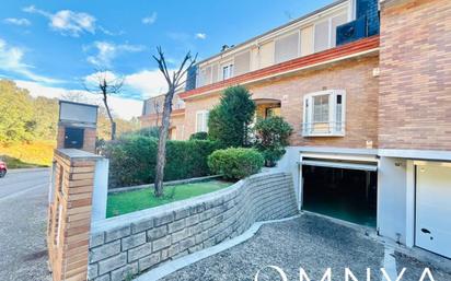 Exterior view of House or chalet for sale in Girona Capital  with Private garden and Terrace