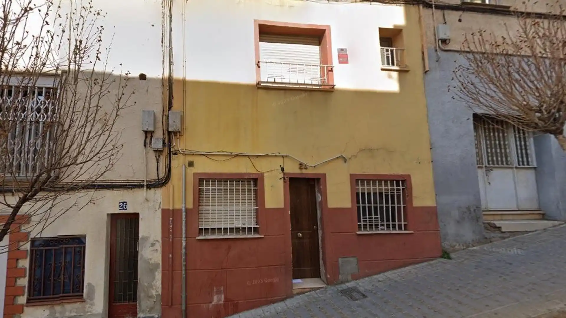 Vista exterior de Casa adosada en venta en Badalona