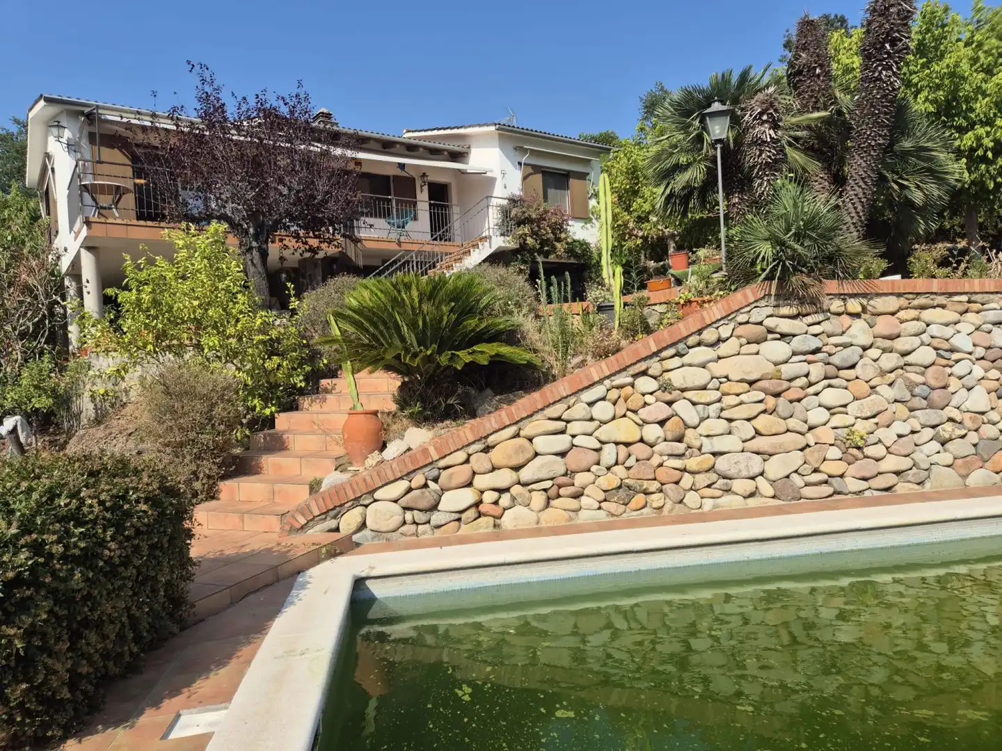 Jardí de Casa o xalet en venda en Bescanó amb Calefacció, Terrassa i Traster