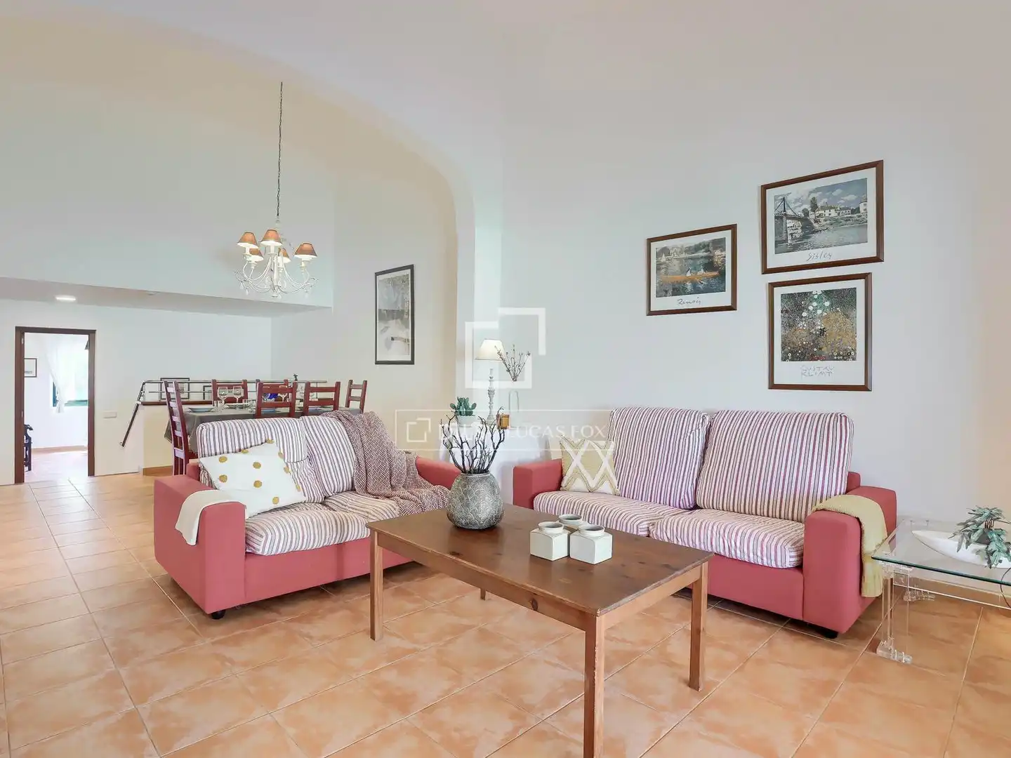 Living room of Houses for sale in Pollença  with Private garden, Terrace and Swimming Pool
