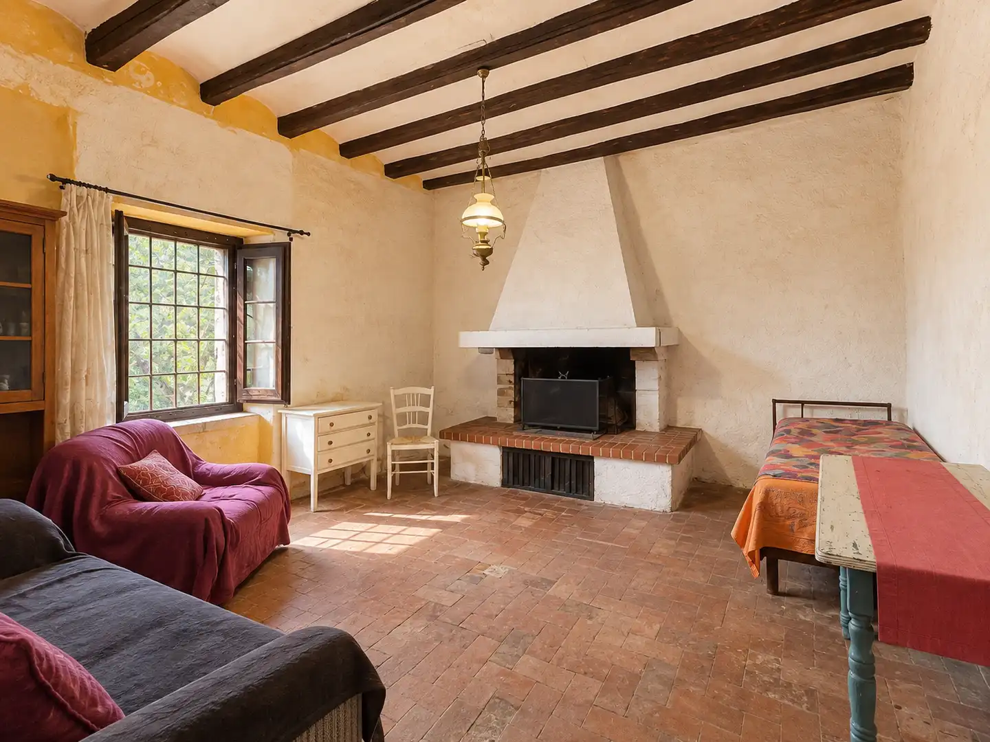 Sala d'estar de Casa o xalet en venda en Alió amb Jardí privat