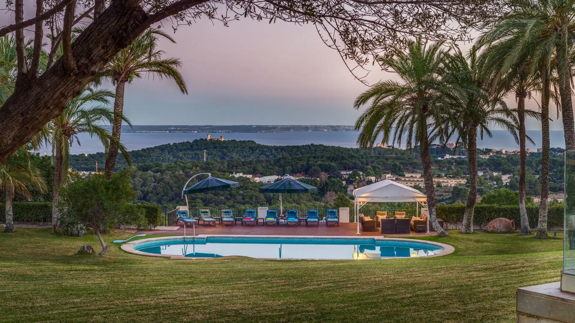Piscina de Casa o chalet en venta en  Palma de Mallorca con Aire acondicionado, Calefacción y Parquet