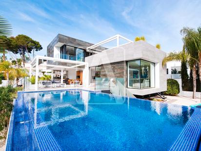 Vista exterior de Casa o xalet en venda en Benissa amb Aire condicionat, Calefacció i Jardí privat