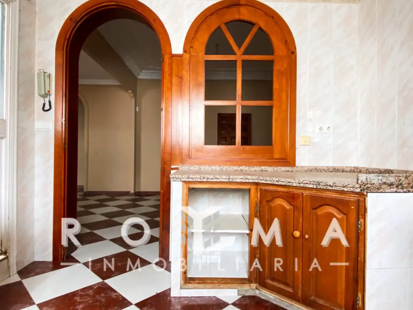 Cocina de Piso en venta en Aznalcázar con Terraza