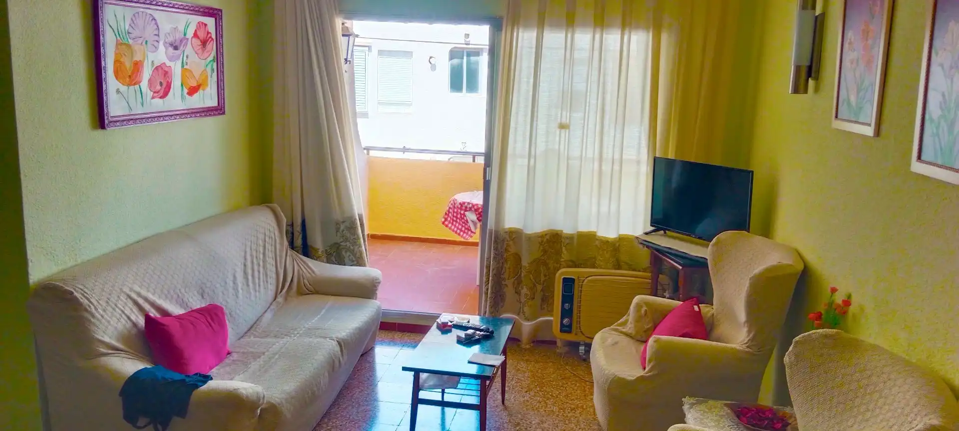 Living room of Apartments for sale in Jávea / Xàbia  with Terrace and Furnished