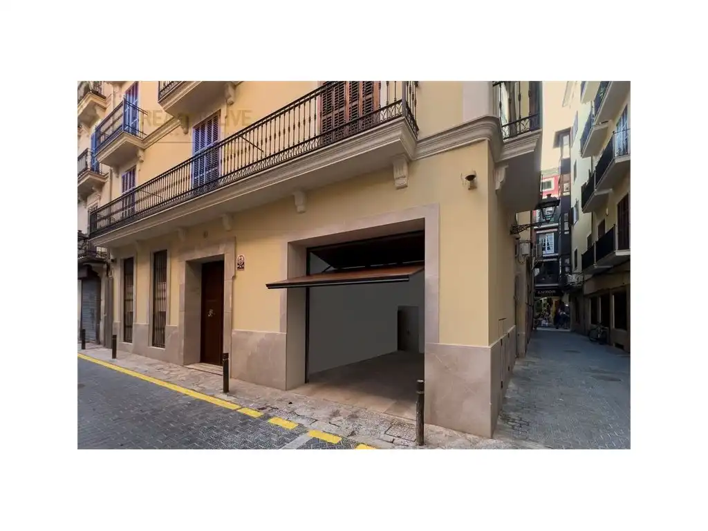 Außenansicht von Dachboden zum Verkauf in  Palma de Mallorca mit Klimaanlage, Ofen und Balkon