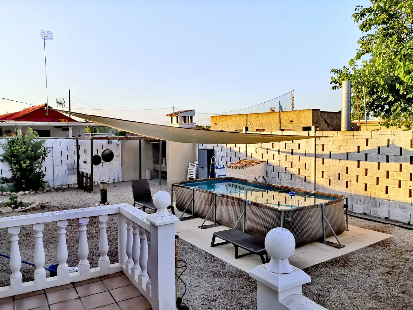 Terrassa de Casa o xalet en venda en Cullera amb Aire condicionat, Jardí privat i Terrassa