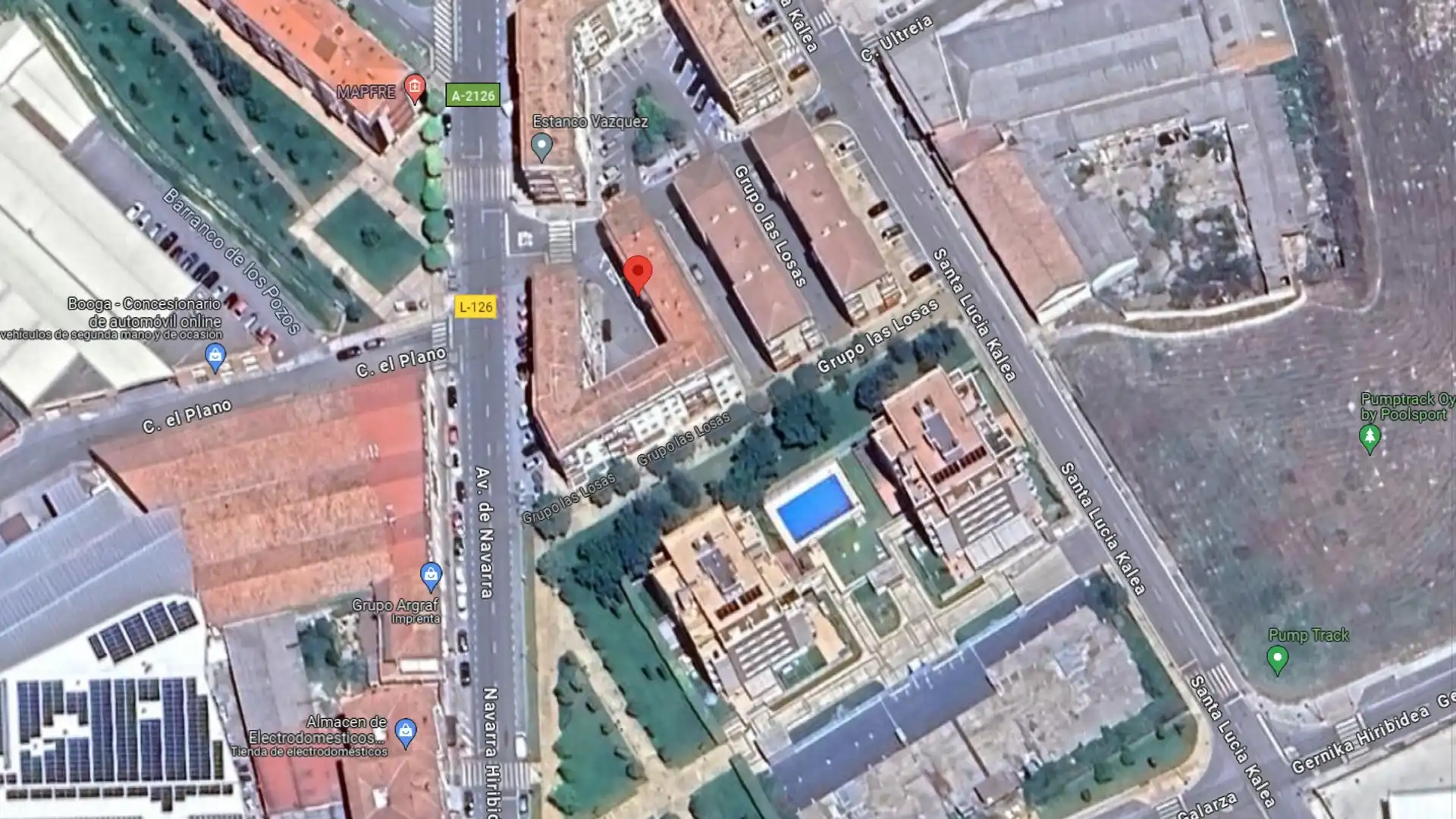 Vista exterior de Piso en venta en Oyón-Oion