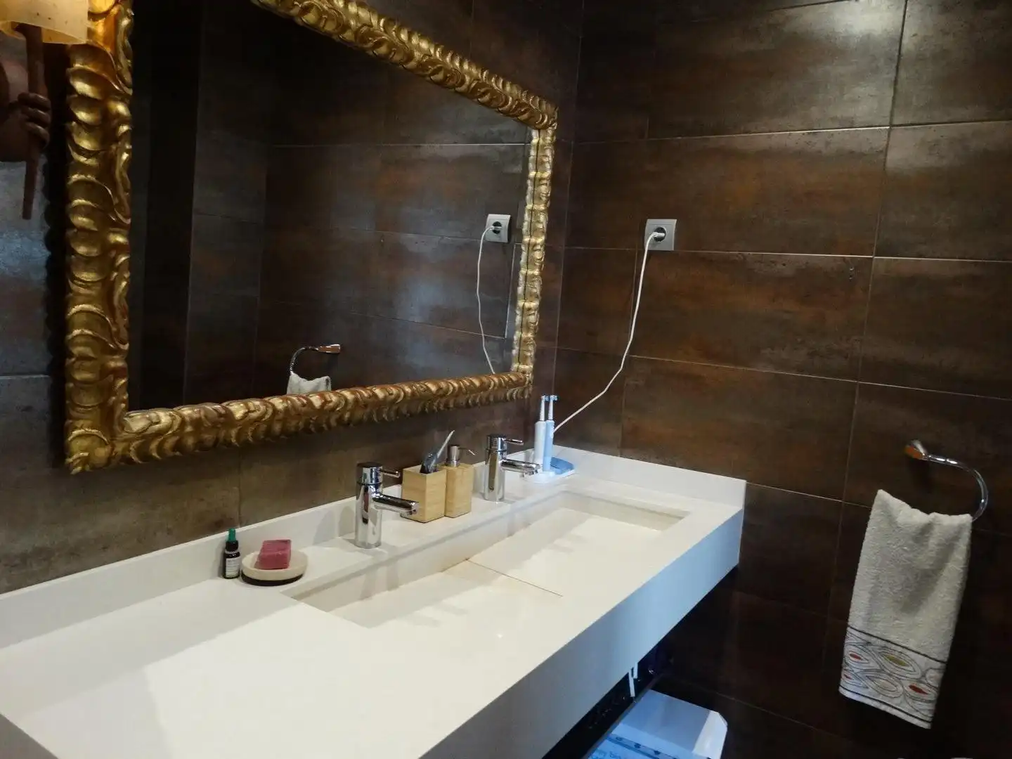 Baño de Casa adosada en venta en L'Aldea con Jardín privado, Terraza y Trastero