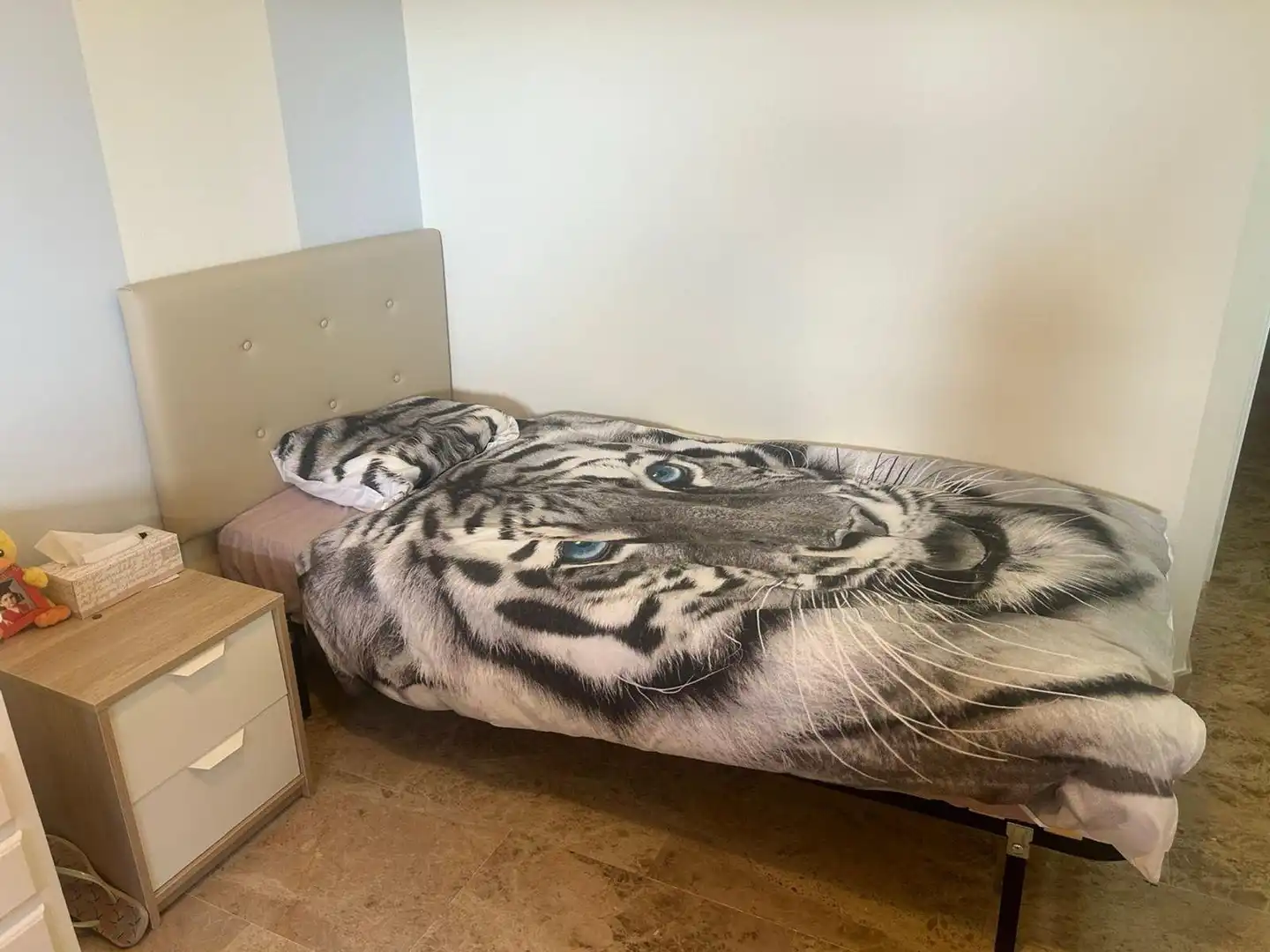 Habitación de Apartamento de alquiler en Mijas con Aire acondicionado, Terraza y Amueblado
