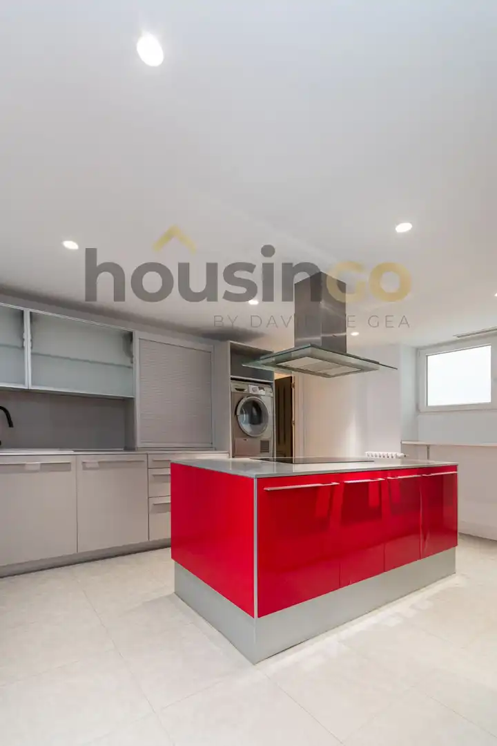 Cocina de Piso de alquiler en Madrid con Aire acondicionado y Calefacción